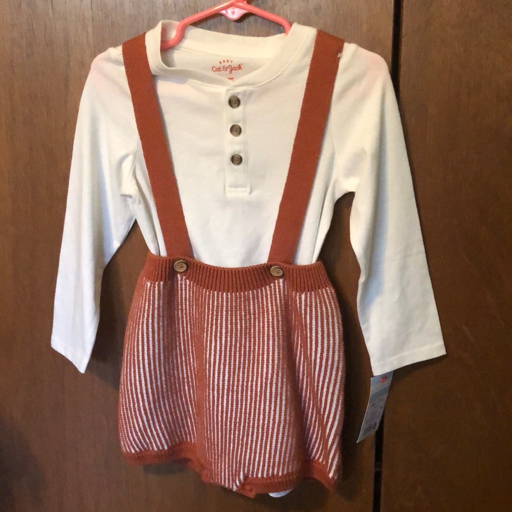 BRAND NEW BABY 24 MONTH OLD BABY GIRL 2 PIECE OUTFIT! NWTS